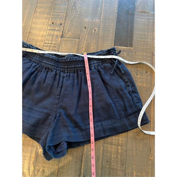 ❤️2 for $15❤️ J. Crew Women's Side Drawstring Culotte Shorts Blue Size XL - Picture 9 of 9
